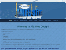 Tablet Screenshot of jtlwebdesign.com